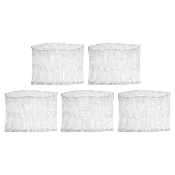 Uxcell 18" x 16" Canastas de Alambre de Acero Inoxidable para Protección de Raíces de Plantas de 5 Galones, Paquete de 5