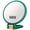 Green, variant on 50X Magnifying Mirror, Double-Sided Magnifying Makeup Mirror with 360° Adjustable Handle, Handheld/Wall Mount/Tabletop Design for Makeup, Purple, Decoración del hogar