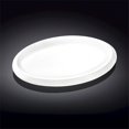 thumbnail image 1 of Wilmax 992640 Plateau Ovale de 12 Po&44; Blanc - Pack de 24, 1 of 1
