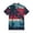 Dark Blue, variant on Men's USA 250th Anniversary American Flag Palm Tree Polo Shirt Patriotic Casual Short Sleeve America 250 Merchandise
