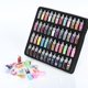 thumbnail image 2 of Nail Art Set 50/40/30/20/10 Color Gel Barniz Esmalte de uñas 120w Uv Led Nail Lamp 35000rmp Nail Drill Nail Art Setcombo1- kaili Sencillez, 2 of 5
