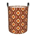 thumbnail image 6 of Lsque 70's Retro pattern Laundry Hamper Basket, Tall Woven Rope Hamper Basket for Clothes, Lightweight Storage Basket, Collapsible Waterproof-Medium, 6 of 8