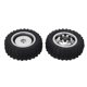 thumbnail image 4 of Neumáticos de goma de 50mm y llantas de aleación de aluminio para piezas de actualización de coche Axial SCX24 1/24 RC, 2 uds., 4 of 8
