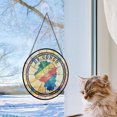 thumbnail image 5 of DR Congo Travel Decor Suncatcher Stained Glass Window Hanging, Gift for Traveller, Collection of Country Travel Souvenirs for Family and Friends, DR Congo Map and Flag Décor, 5 of 6