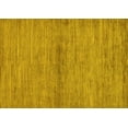 thumbnail image 1 of Ahgly Company Machine Washable Indoor Rectangle Abstract Yellow Modern Area Rugs, 8' x 12', 1 of 4
