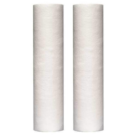 

1pack Dupont WFPFC5002 10 Micron 2 O.D. 10 in H Filter Cartridge