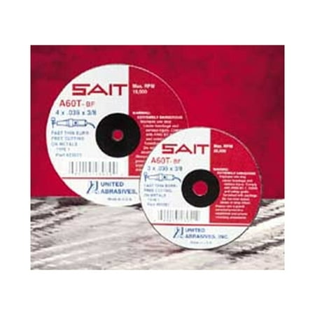 

Sait 23066 4 x 1/16 x 3/8 Metal Cut-Off Wheel