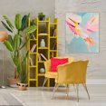 thumbnail image 3 of Stupell Industries Modern Pastel Hummingbird Soaring Canvas Art, 30 x 40, by The Prints Vibe, 3 of 8