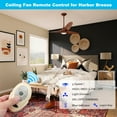 thumbnail image 3 of Ventilador de techo con mando a distancia COREBAY 35T para Harbor Breeze, 3 of 6