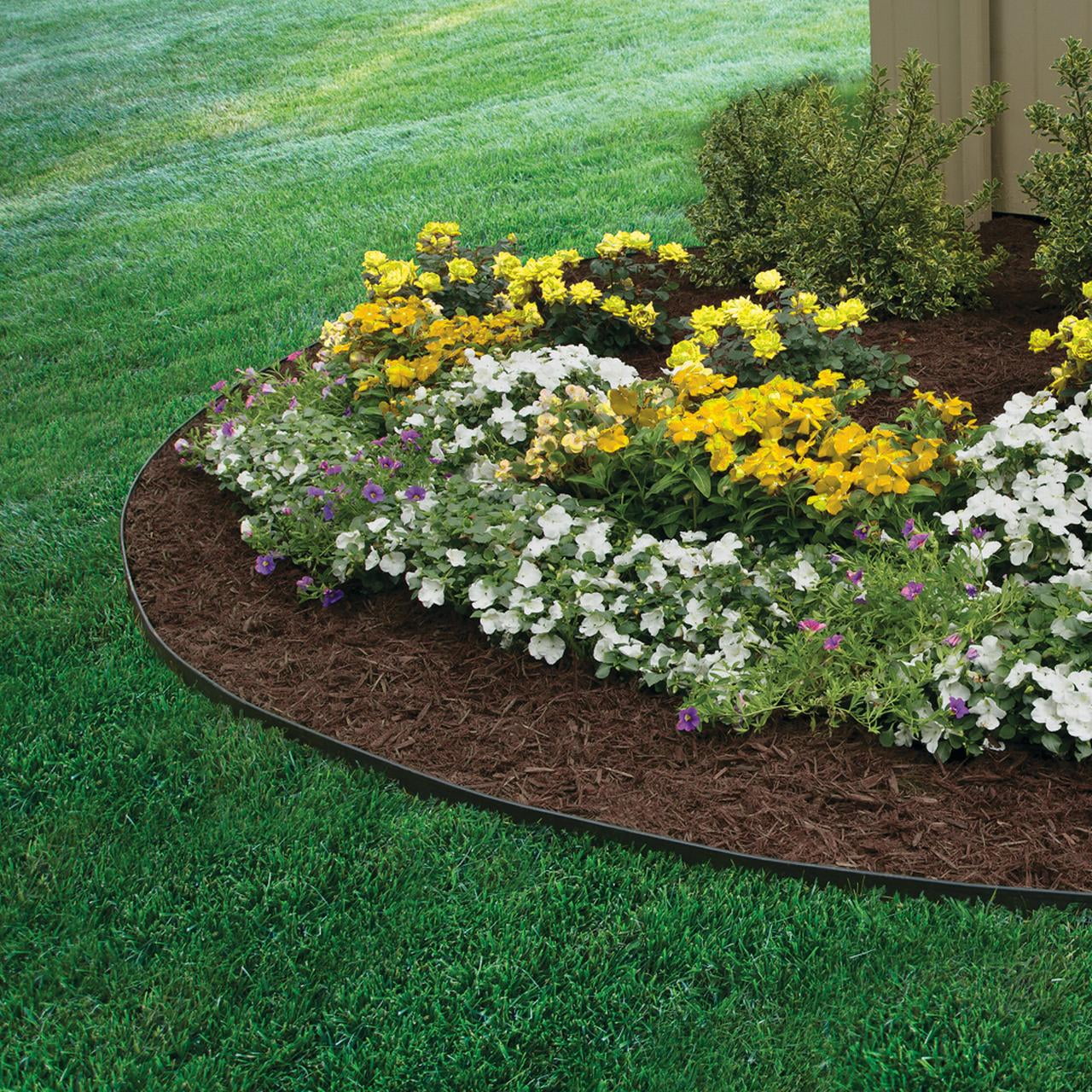 (2 pack) Expert Gardener 1.5" x 20' No-Dig Kit, Black