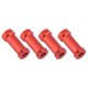 thumbnail image 2 of Adaptateur d'extension de moyeu hexagonal de roue de 12 mm et de 30 mm pour camion Traxxas Slash 4x4 1/10 (12 x 30 mm, rouge), 2 of 4