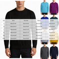 thumbnail image 4 of COMVALUE Mens Classic Crew Neck Knit Pullover Regular Fit Long Sleeve Solid Color Sweater For All Season Daily Use, 4 of 5