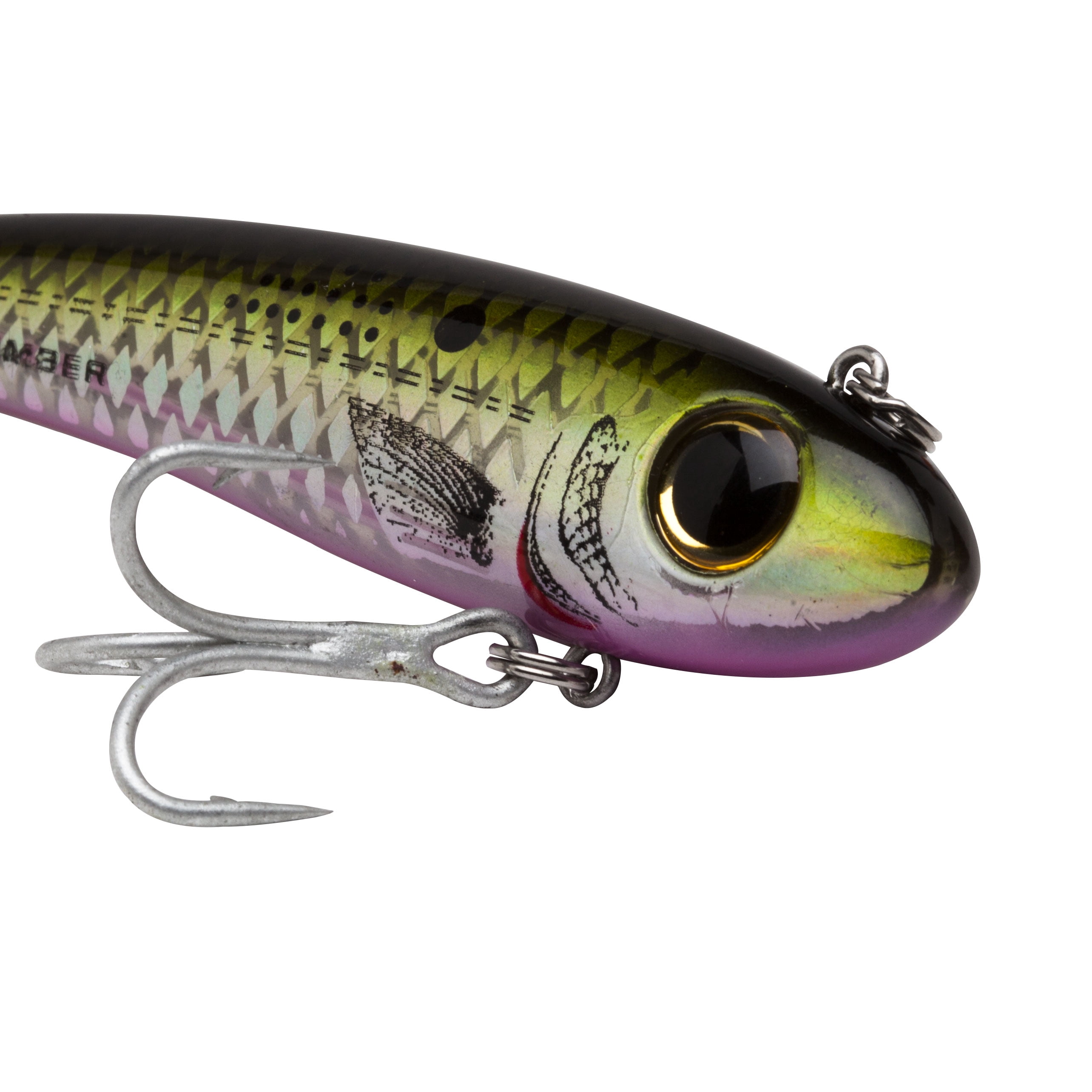 Bomber Mullet Lipless Crankbait 3 1/2" Menhaden 5/8 oz.