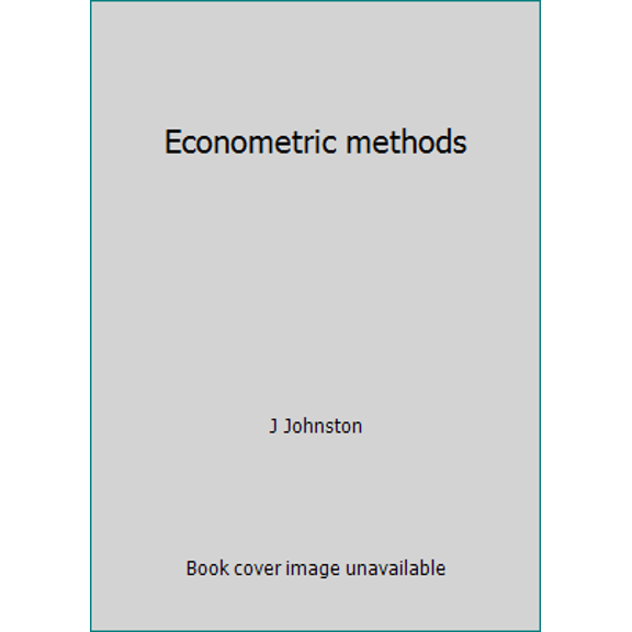 Pre-Owned Econometric Methods