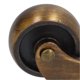 thumbnail image 3 of Round Cup Caster Zinc Alloy Vintage Matt Exquisite Sturdy Durable Stable Silent Wheel Dia Swivel, 3 of 4