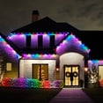 thumbnail image 4 of AppLights PERMANENT™ Starter Kit Christmas Light String with 72 LEDs, 100 feet, Permanent Outdoor House Lights LED Roofline Lights, App-Ready Smart Trim Lighting , Black, 4 of 13