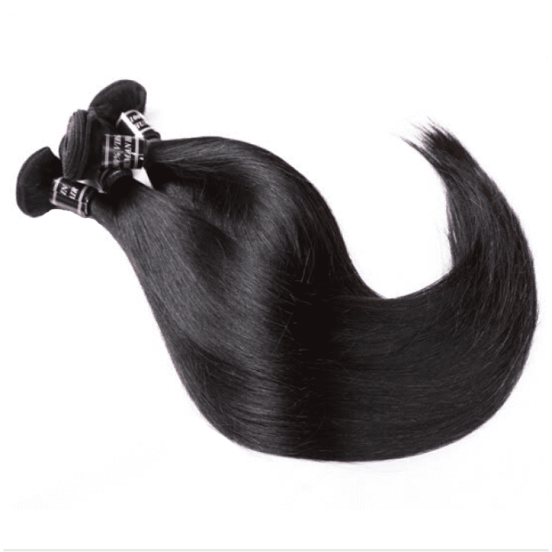 Allove Virgin Human Hair Bundles 5 Bundles Brazilian Straight Hair