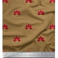 thumbnail image 1 of Soimoi Poly Georgette Fabric Artistic Floral Printed Craft Fabric by the Yard 52 Inch Wide, 1 of 5