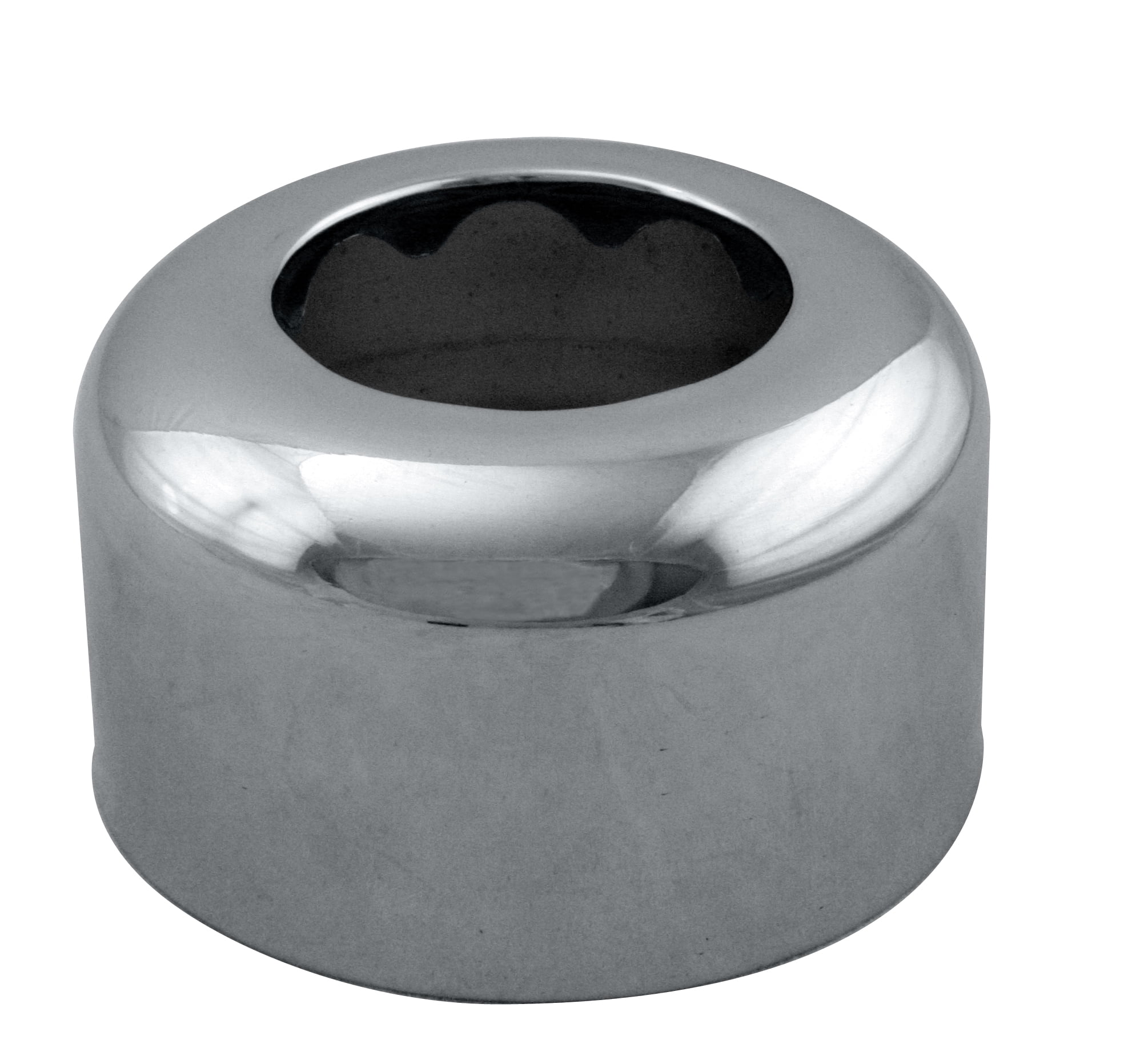 XFITTING 3/4" Chrome Escutcheons – 10-Pack Decorative Flanges For 7/8" OD Tubing – CPVC, Pex & Copper – Snug Fit With Sure Grip