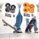 thumbnail image 2 of Rodamientos de ruedas de monopatín Greeniant Kit de arandelas de Longboard Naranja, 2 of 6