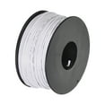 thumbnail image 1 of Uxcell 22AWG Stranded Wire Hookup 30M/100ft White, Electrical Wire UL1007 Spool, 1 of 6