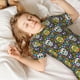 thumbnail image 5 of Balery Sugar Skulls Conjunto de Pijama Infantil de Manga Corta con Estampado – Ropa de Dormir de Algodón Suave-X-Large, 5 of 6