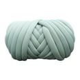 thumbnail image 2 of Cotton Polyester Chunky Yarn Tube Giant Yarn for Rug Making Carpets Handbag Green, 2 of 8