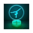 thumbnail image 5 of Luz nocturna 3d de gimnasia artística creativa, Interruptor táctil alimentado por Usb, decoración Led con Control remoto, lámpara 3d de ilusión óptica, 5 of 5