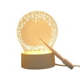 thumbnail image 2 of Luminous Writing Board Acrylic Notepad Desk Lamp Practical Office Supplies For The Home, 2 of 5