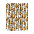 thumbnail image 2 of JOGZMZ Halloween Pumpkin Shower Curtain Waterproof Bathroom Decor with Hooks, 71x35 Inch - Spooky Fall Harvest EVA Liner, 2 of 6