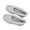 White, variant on Gray Womens Nylon Spandex Flat Heel Booties Comfortable Casual Round Toe Winter Style Daily