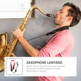 thumbnail image 4 of QUMIIRITY Halterneck Saxophone Strap Saxophone Neck Strap Comfortable 1Pack Performance, 4 of 8