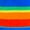 Rainbow Extreme, variant on Buggysnuggle Newborn Stroller Footmuff Bunting Snuggle Fleece