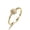 Gold, variant on 14k Gold Plated Snowflake Diamond Ring