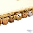 thumbnail image 5 of Dress It Up Buttons, Whoo, Craft & Sewing Embellishments, Plastic, Multi Color, 8 Pcs., 5 of 6