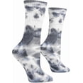 thumbnail image 6 of ODD SOX – Basix Unisex Crew Socks – Tie Dye Storm – Large – Soft Cotton Blend Ribbed Crew, Cushioned, 6 of 6