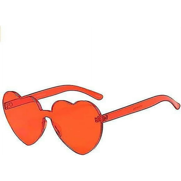 Dww-lunettes De Soleil Rouges Lunettes De Soleil Rtro Lunettes De Fte Lunettes De Soleil En Forme De Coeur Lunettes Rtro Colores Lunettes En Forme De