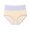 Yellow, variant on IROINNID Underwear For Women At Hip Sexy Breathable Soft Stretch Panties Contrast Color Panties