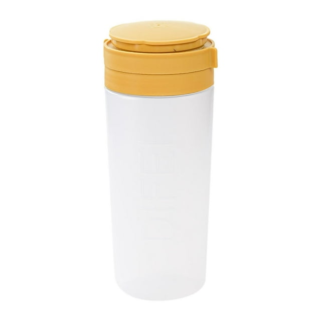veasfak Condiment Shaker Condiment Bottle Multipurpose Seasoning Container Seasoning Shaker for Fishing Camping Hunting Pepper Powder yellow