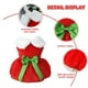 thumbnail image 5 of Vestido para mascotas, vestido de vacaciones de invierno para perros, vestido para mascotas de Navidad, vestido con lazo para perros1481, 5 of 6