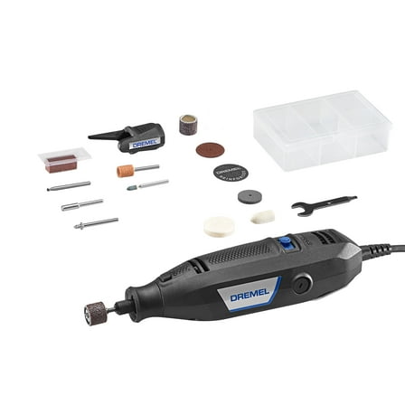 Dremel 3100-1/13 Corded Variable Speed Rotary Tool Includes 1 Attachment, & 13 Accessories, 1.2 Amps and 120 Volts