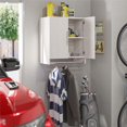 thumbnail image 3 of Systembuild Evolution Camberly 2 Door Wall Cabinet with Hanging Rod, Graphite Gray, 3 of 9