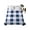 Blue, variant on Purple Plaid Twim XL Size Flat Sheet, Wrinkleproof & Fadeproof Cooling Flat Bed Sheet Only, Spring Summer Farmhouse Buffalo Checkered Breathable Soft Bedding Top Sheets 66 x 102 Inches