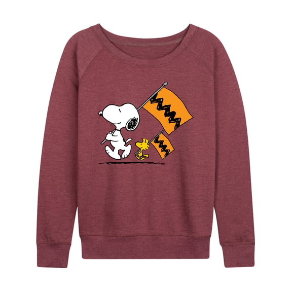 Peanuts - Snoopy and Friends - Women's Lightweight French Terry Long Sleeve Shirt
