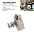 thumbnail image 4 of Push Button RV Cabinet Lock, Zinc Alloy RV Cabinet Lock Pearl Nickel Appearance Great Durability  for Other Furniture, 4 of 7