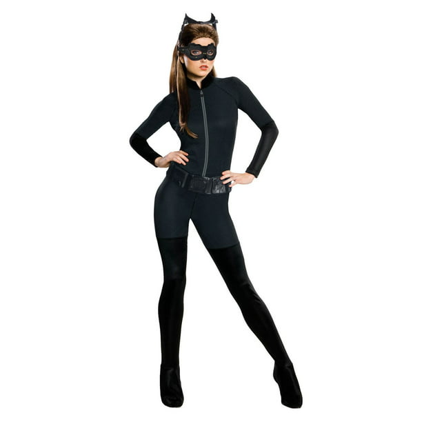 Catwoman Womens Halloween Fancy Dress Costume For Adult S