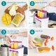 thumbnail image 3 of Children's Fruit Mud Squeezer Household Kitchen Dispenser, Food Supplement Making, Manual Baby Food Supplement Storage Bag, Food Supplement Maker, Halloween, Thanksgiving And Christmas Gift, 3 of 4