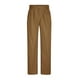 thumbnail image 5 of Ceisia Men's Solid Color Double Pleated Straight Leg Casual Pants with Front Pockets Khaki L Gifts, 5 of 5