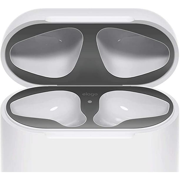 elago Upgraded Dust (Matte Space Grey, 1 Set) â€“ Dust-Proof Film, Luxurious Looking, Must Watch Easy Installation Video, Protect AirPods from Metal - Walmart.com