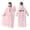 Pink, variant on Big Girls' Rain Ponchos Raincoat Hidden Backpack Riding Rain Suit Long Large Children's School Outerwear Jackets Cute Fashion Size 10-12T